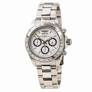 Invicta Silver Dial Stainless Steel Band Watch #7025 (Men Watch)