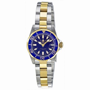 Invicta Blue Quartz Watch #7064 (Women Watch)