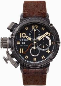 U-Boat Chimera Carbonio GMT Chronograph Limited Edition Watch# 7177 (Men Watch)
