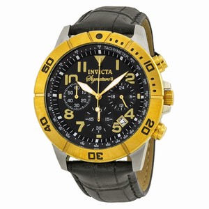 Invicta Black Quartz Watch #7284 (Men Watch)