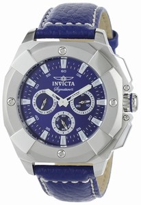 Invicta Blue Dial Second-hand Watch #7290 (Men Watch)