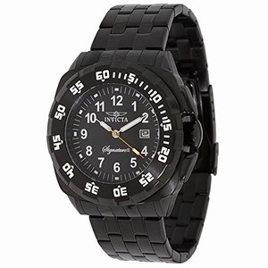 Invicta Japanese Movement Black Watch #7296 (Men Watch)