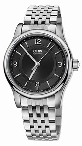 Oris Black Dial Calendar Watch #73375784034MB (Men Watch)