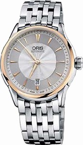Oris Artelier Skeleton Date Men's Watch # 73375916351MB