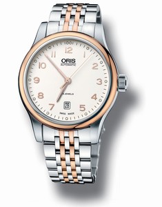 Oris Classic Automatic Stainless Steel Date Watch# 73375944391MB (Men Watch)