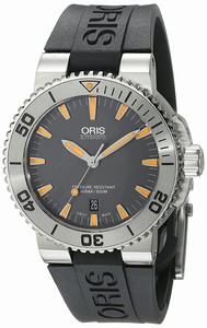 Oris Grey Dial Tungsten Watch #73376534158RS (Men Watch)