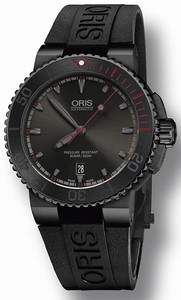 Oris Aquis El Hierro Limited Edition Black Rubber Watch # 73376534783RS (Men Watch)