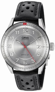 Oris Silver Dial Calendar Watch #73376714461LS (Men Watch)