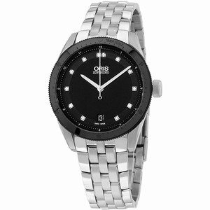 Oris Silver Dial Stainless Steel Band Watch #73376714494MB (Men Watch)