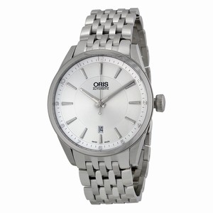 Oris Silver Automatic Watch #733-7642-4031MB (Men Watch)