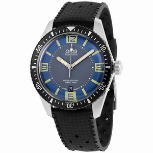 Oris Blue Automatic Watch #733-7707-4065RS (Men Watch)