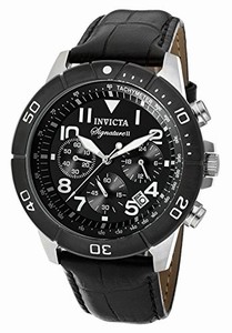 Invicta Japanese Quartz Black Watch #7345 (Men Watch)