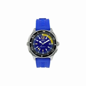 Invicta Blue Dial Uni-directional Rotating Band Watch #7356 (Men Watch)