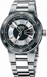 Oris Williams F1 Team Automatic Day Date Stainless Steel Watch #73576134174MB (Men Watch)