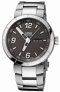 Oris Oris TT1 Day Date Automatic Gray Dial Stainless Steel Watch #73576514163MB (Men Watch)