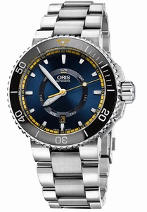 Oris Automatic Aquis Great Barrier Reef Limited Edition II Watch# 73576734185MB (Men Watch)