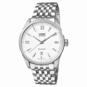 Oris Artix Automatic Chronometer Silver Dial Stainless Steel Watch #73776424071MB (Men Watch)