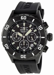 Invicta Quartz Black Watch #7381 (Men Watch)