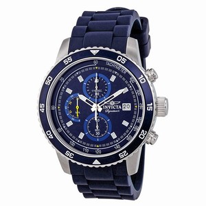 Invicta Dark Blue Quartz Watch #7395 (Men Watch)