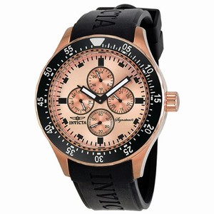 Invicta Quartz Rose Gold-tone Watch #7403 (Men Watch)