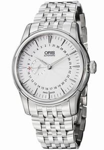 Oris Artelier Small Second Pointer Date Automatic Silver Dial Stainless Steel Watch# 74476654051MB (Men Watch)