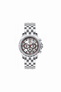 Invicta Silver-tone Dial Fixed Stainless Steel Band Watch #7457 (Men Watch)