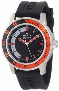 Invicta Black Dial Stainless Steel Band Watch #7460 (Men Watch)