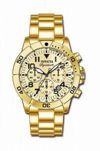 Invicta Quartz Gold Watch #7471 (Men Watch)