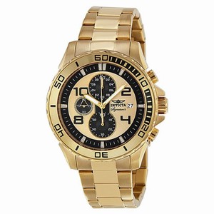 Invicta Quartz Gold Watch #7472 (Men Watch)