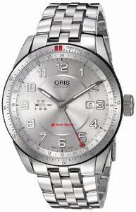 Oris Silver Dial Stainless Steel Band Watch #74777014461MB (Men Watch)