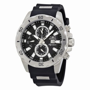 Invicta Black Quartz Watch #7478 (Men Watch)