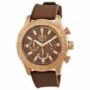 Invicta Quartz Brown Watch #7496 (Men Watch)