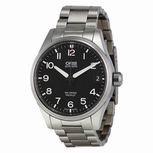 Oris Black Automatic Watch #751-7697-4164MB (Men Watch)
