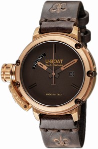 U-Boat Chimera Day Date Bronze Automatic Limited Edition Watch# 7538 (Men Watch)