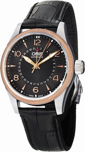 Oris Automatic Dial color Black Watch # 75476794364LS (Men Watch)