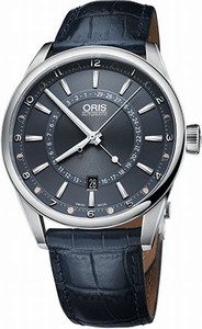 Oris Automatic Dial color Blue Watch # 76176914085LS (Men Watch)