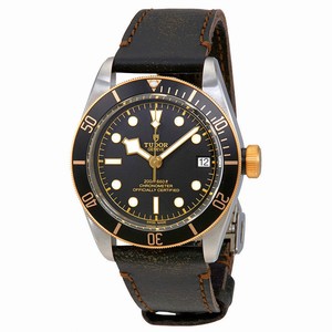 Tudor Automatic Heritage Black Bay Aged Leather Watch# 79733N-0001 (Men Watch)