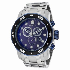 Invicta Swiss Quartz Blue Watch #80044 (Men Watch)