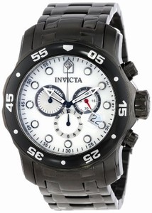 Invicta Swiss Quartz Mother of pearl Watch #80076 (Men Watch)