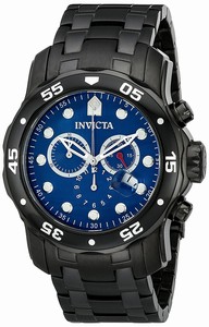 Invicta Blue Quartz Watch #80077 (Men Watch)