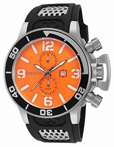 Invicta Swiss Quartz Orange Watch #80205 (Men Watch)