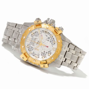 Invicta White Dial Stainless Steel Band Watch #80227 (Men Watch)