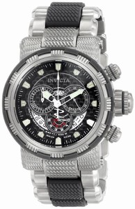 Invicta Swiss Quartz Carbon fiber Watch #80297 (Men Watch)