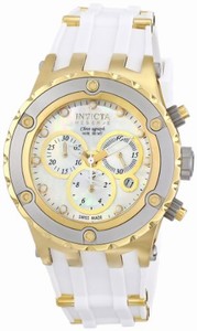 Invicta Swiss Quartz Mother of pearl Watch #80409 (Men Watch)