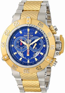 Invicta Blue Quartz Watch #80507 (Men Watch)