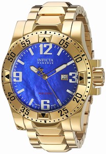 Invicta Blue Dial Stainless Steel Band Watch #80600 (Men Watch)