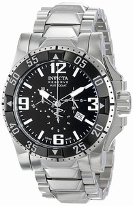 Invicta Black Quartz Watch #80607 (Men Watch)