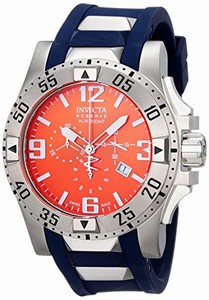 Invicta Swiss Quartz Orange Watch #80617 (Men Watch)