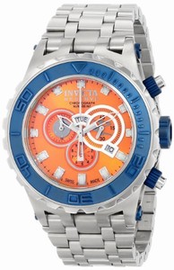 Invicta Swiss Quartz Orange Watch #80634 (Men Watch)