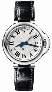 Bedat & Co Mechanical Hand-wind Silver Watch #828.010.600 (Women Watch)